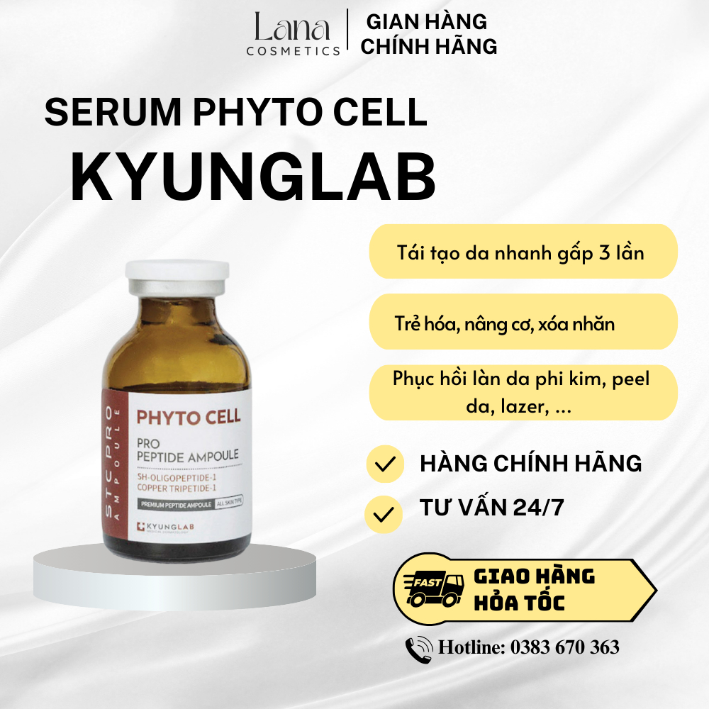 Tế Bào Gốc KyungLab Phyto Cell Tái Tạo Phục Hồi Da 20ml