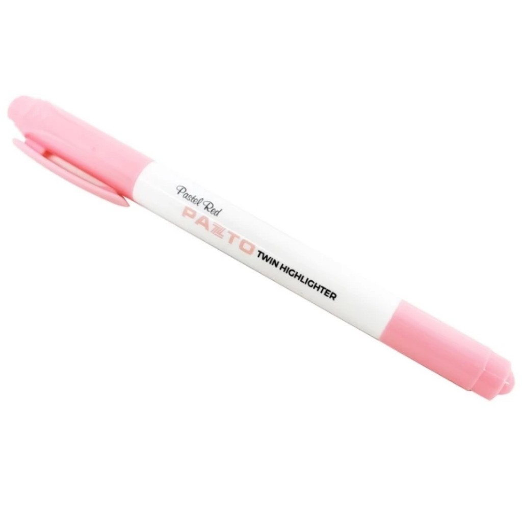 Bút dạ quang 2 đầu màu Pastel Pazto HL-016 - Không để lại vết khi Photocopy