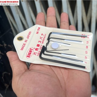 Bộ lục giác siêu nhỏ 7 chi tiết từ 0.71-3mm Eight Nhật M-7M - Lục giác điện tử mini sửa chữa điện tử