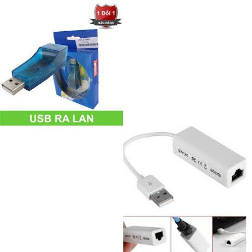 USB LAN -  Cáp chuyển đổi USB sang LAN - Full Box