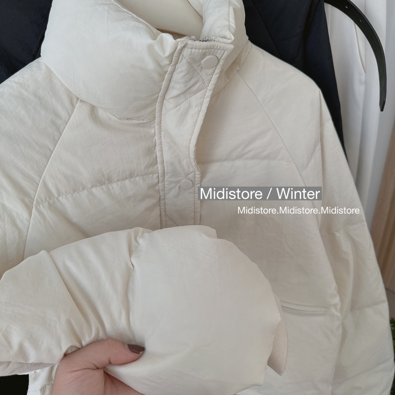 Áo Phao 2 túi khoá CC  - MIDISTORE