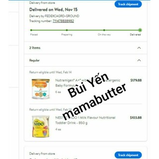 [2027 bay air bill mua cuối ảnh] Sữa Nutramigen Canada cho bé dị ứng đạm bò size 561g