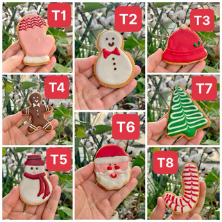 Bánh quy noel-chọn mẫu(Royal icing cookies)