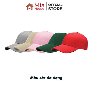 Nón lưỡi trai trơn - nhiều màu