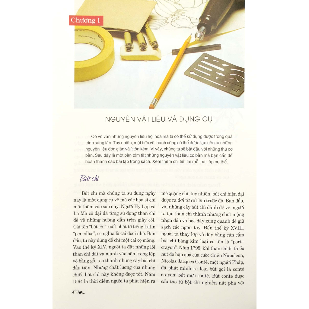 Sách - 101 Bước Vẽ Chì Căn Bản Trong Hội Họa