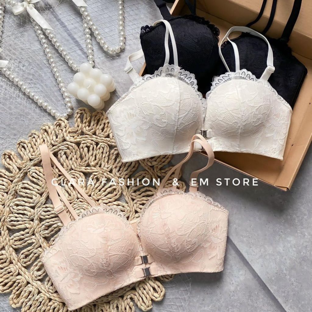Áo Lót Quây Áo Cup Ngực Không Dây Cài Trước Nam Châm, Chống Tụt Tạo Khe Siêu Nâng Đẩy C20