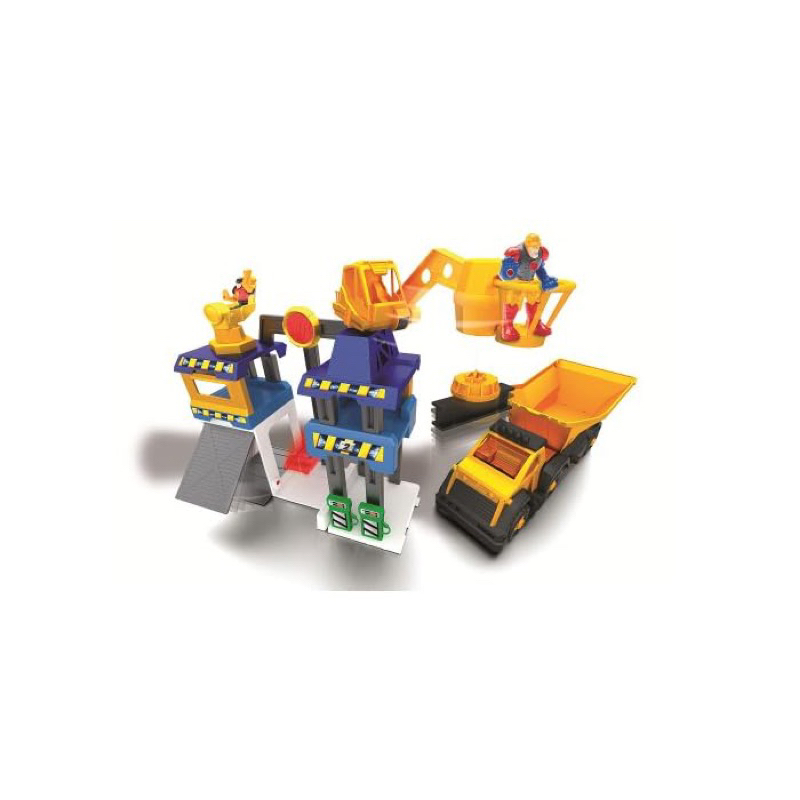 Đồ chơi xe công trình Magforce Control Tower
