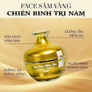 Kem face nhân sâm n collagen tặng kèm sét tẩy tế bào