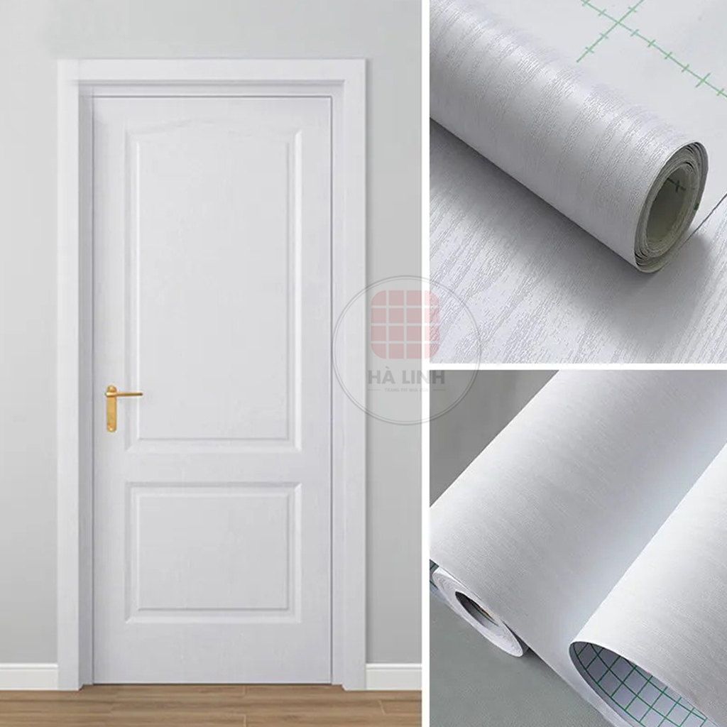 Giấy dán cửa giả gỗ đẹp giá rẻ khổ 1.2m, decal vân gỗ dàn bàn tủ tường chống thấm nước
