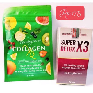 Giảm Cân X3 Super Detox Ngân 98 giảm cân cấp tốc nhanh hiệu quả