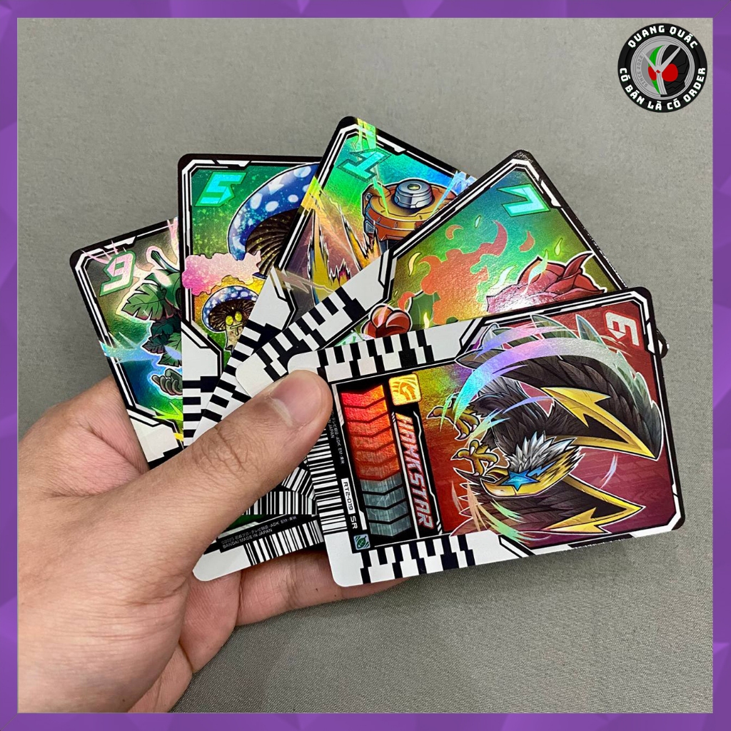 Update Liên Tục - Lẻ Thẻ bài Kamen Rider Gotchard Ride Chemy Trading Card Phase 02
