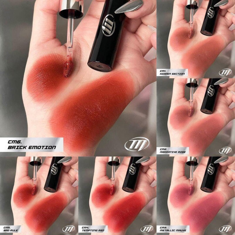 Son kem lì Merzy Merzy Cyber Mellow Tint Siêu Hot Cm1 Cm2 Cm3 Cm4 Cm5 Cm6