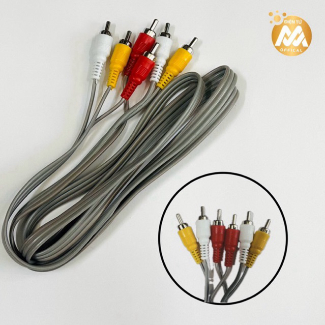 Dây tín hiệu AV xám 1m5