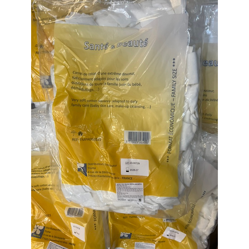 Bông Tẩy Trang Pháp 600m mẫu mới