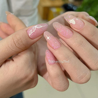 Sơn gel thạch khổng tước hồng adhere 12ml