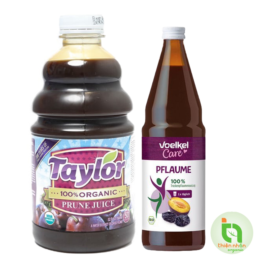 Nước mận khô hữu cơ Taylor 946ml Voelkel 750ml