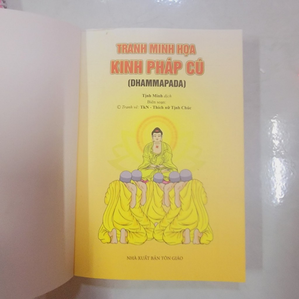 TRANH MINH HỌA KINH PHÁP CÚ MỚI NHẤT 2023 - NXB TÔN GIÁO, CLB HOẰNG PHÁP DƯƠNG KHOA ẤN TỐNG