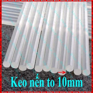 Keo nến to 10mm dài 24cm keo dán đồ thủ công handmade