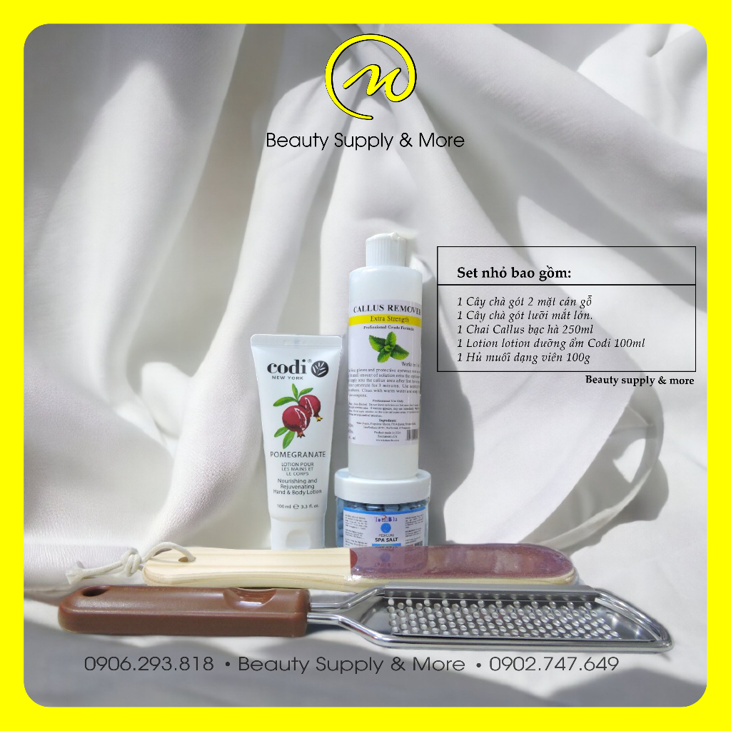 Bộ Ủ Chà Gót Chân Mỹ