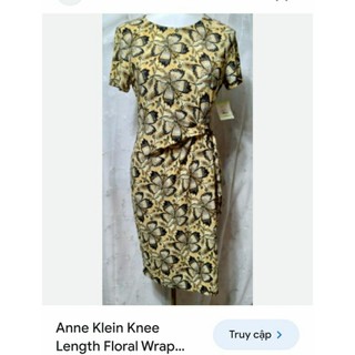 (Size L) Đầm thun mặc mát xuất dư