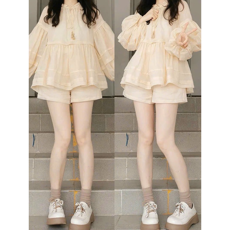 SET BABYDOLL DÂY THỪNG 3 MÓN