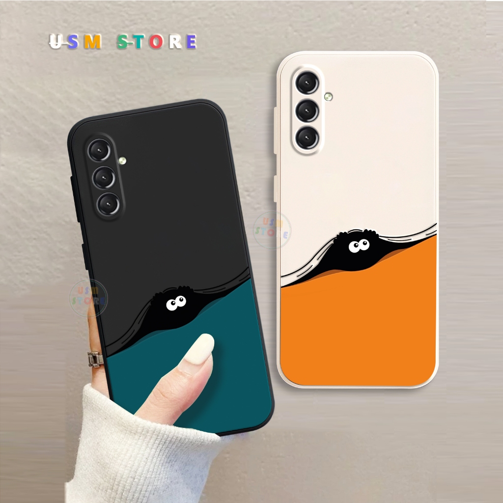 Ốp lưng Samsung A24 4G / A245 / A25 5G, TPU dẻo, cạnh vuông, in hình Bùi Nhùi cá tính