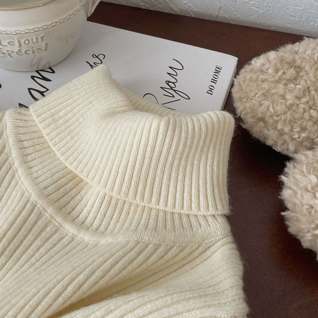 Áo len cổ lọ cho bé trai bé gái Quảng Châu loại đẹp shop sukun Áo len cho bé Kunkid