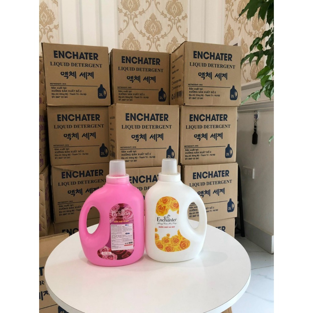 NƯỚC GIẶT ENCHANTER 2L 5IN1 HƯƠNG NƯỚC HOA CAO CẤP