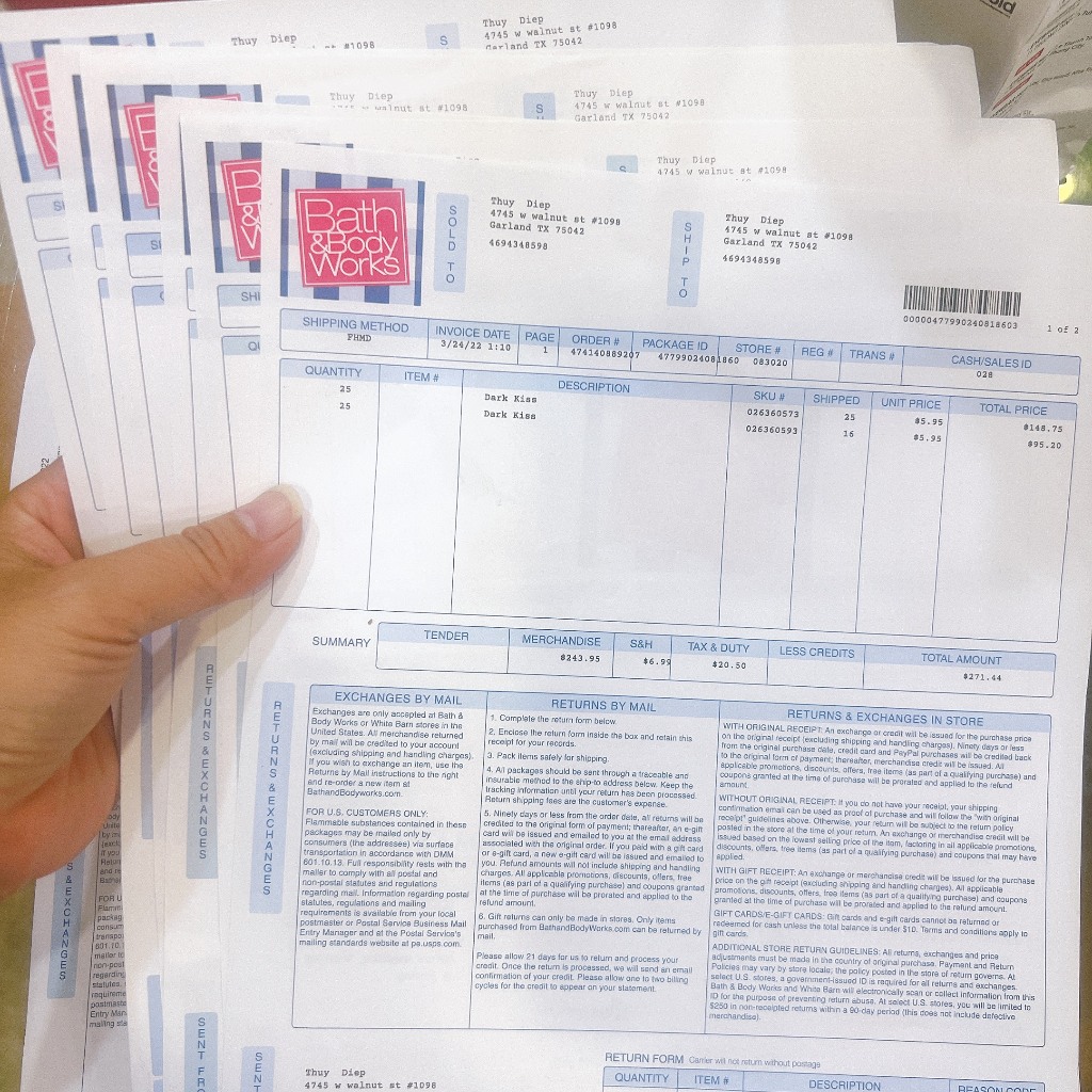 Body mist Bath And Body Works xịt thơm toàn thân hương nước hoa