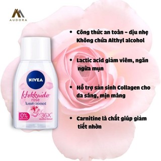 Nước tẩy trang Nivea Hoa hồng 70ml