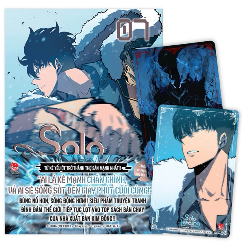 Truyện tranh - Solo Leveling Tôi thăng cấp một mình - Lẻ tập (Tặng Kèm Obi + Postcard)