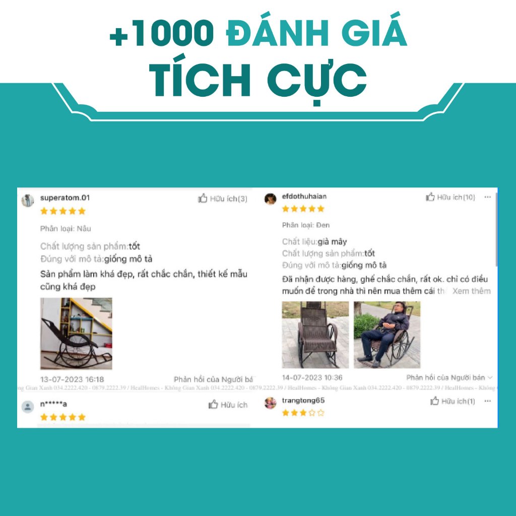 Ghế bập bênh Hình thoi FutureHomes Giả mây khung thép sử dụng ngoài trời ban công sân vườn bảo hành 24 tháng SG