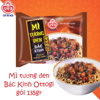 Combo 5 gói mì tương đen bắc kinh ottogi goi 135g