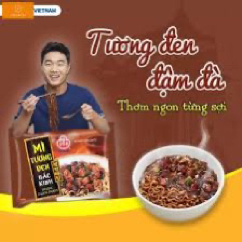 Combo 5 gói mì Tương đen Bắc Kinh Ottogi Goi 135g
