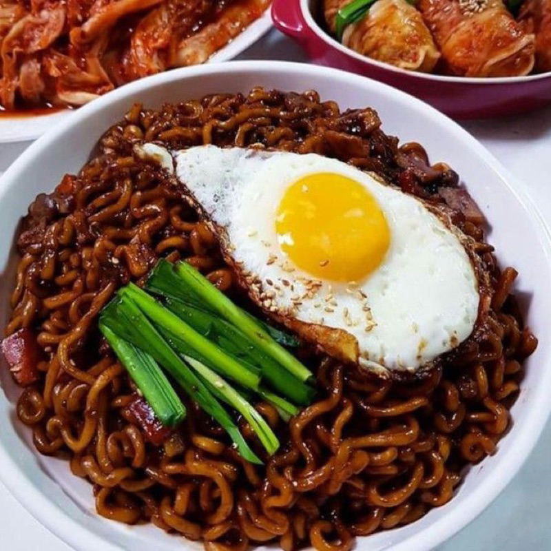 Combo 5 gói mì Tương đen Bắc Kinh Ottogi Goi 135g