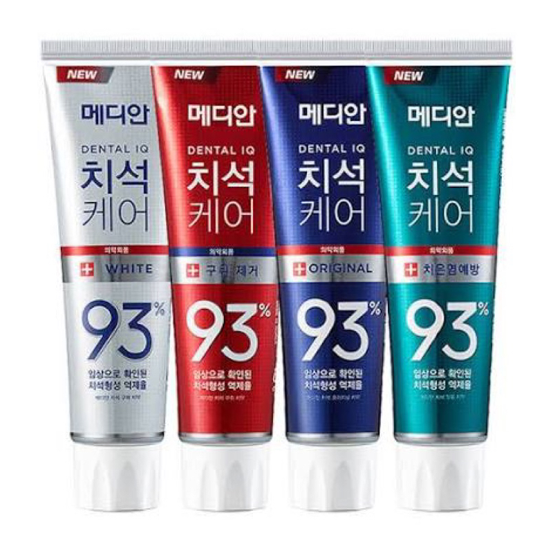 Kem Đánh Răng Median 93% 120g Hàn Quốc - Bảo Vệ Răng, Giúp Răng Chắc Khoẻ, Chống Viêm Răng