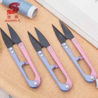 KÉO BẤM  2 MÀU LOẠI LỚN 12.6cm