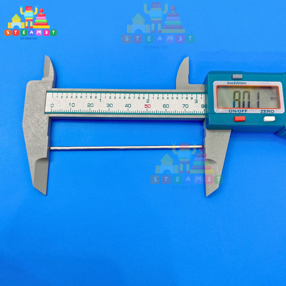 Bộ 4 Bánh Xe Mini 26mm Kèm 2 Trục 8cm, DIY Học STEAM - LK0537