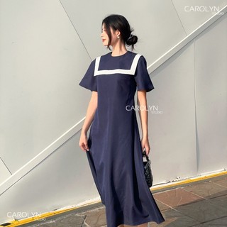 Váy cổ thuỷ thủ Carolyn JUN