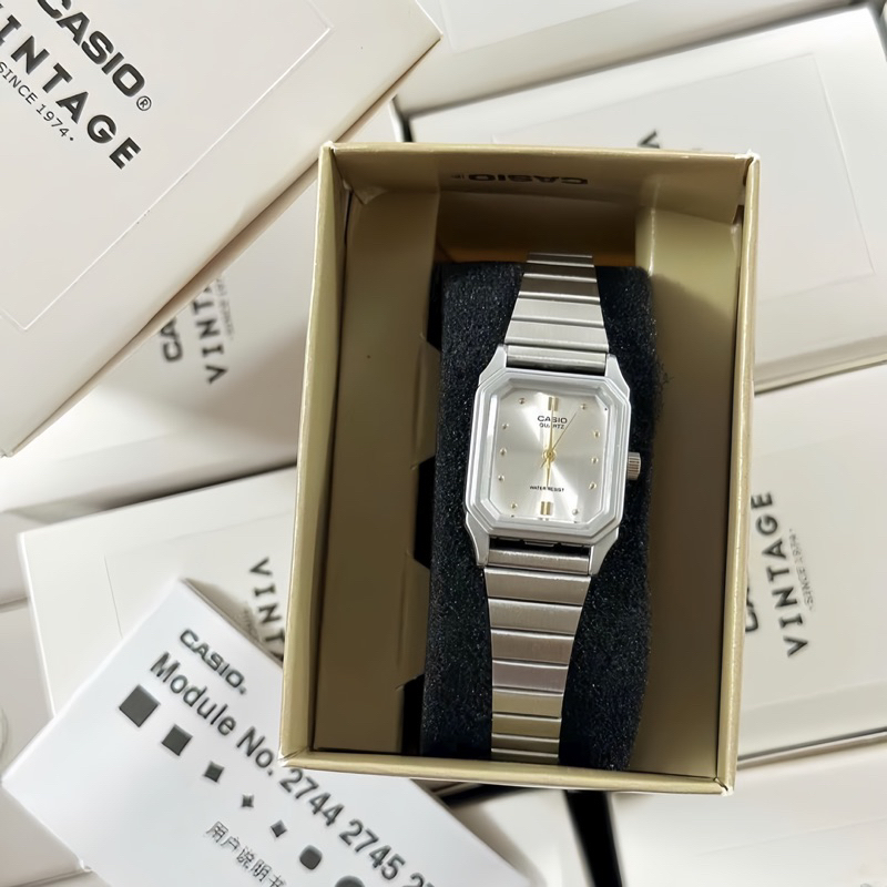 2746 Đồng hồ Casio bạc vintage fullbox