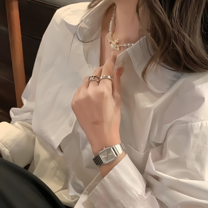 2746 Đồng hồ Casio bạc vintage fullbox