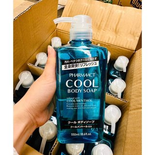 Sữa tắm cool boby soap mát lạnh nhật 550ml loại bỏ bã nhờn và bụi bẩn