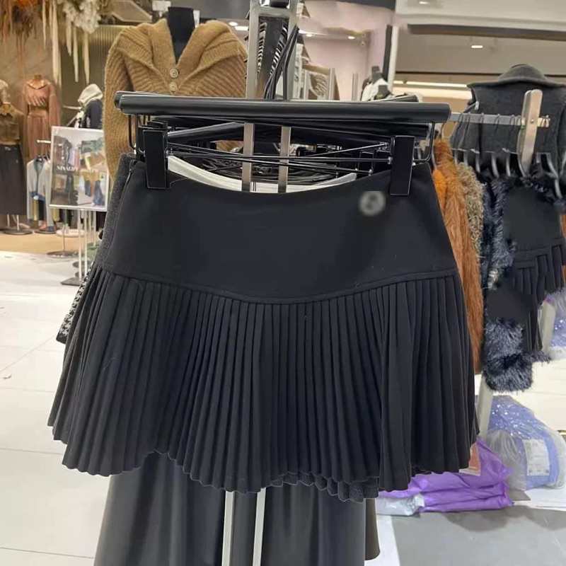 Chân váy xếp ly mùa thu đông order