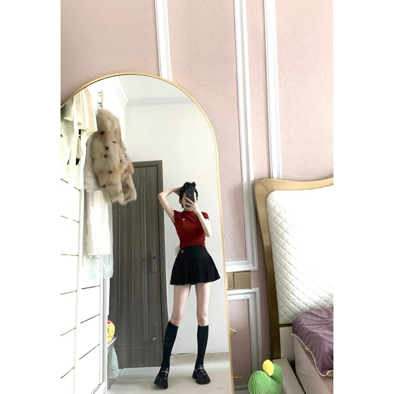 Chân váy xếp ly mùa thu đông order