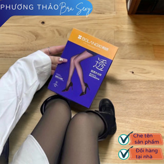 Quần tất 3D lót nỉ mỏng thật chân siêu dai