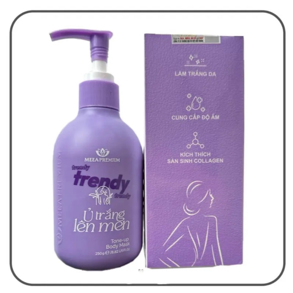 Kem Ủ Trắng Lên Men Trendy Meea Organic Premium