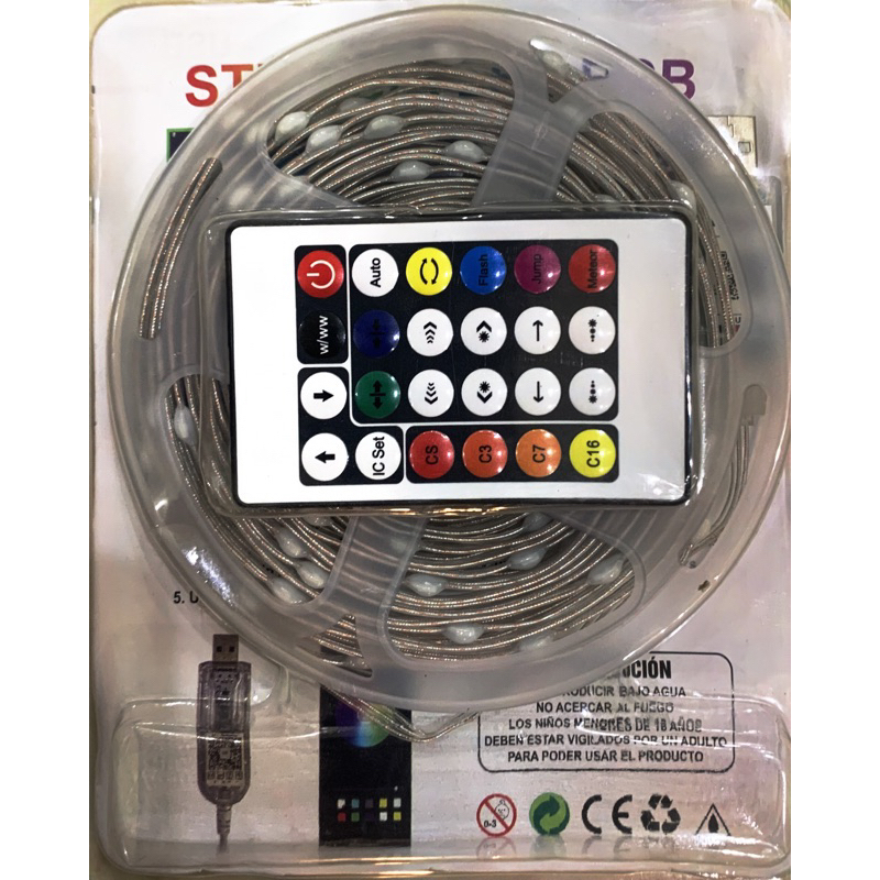Đèn dây led trang trí RGB nhiều chế độ sáng(10m)