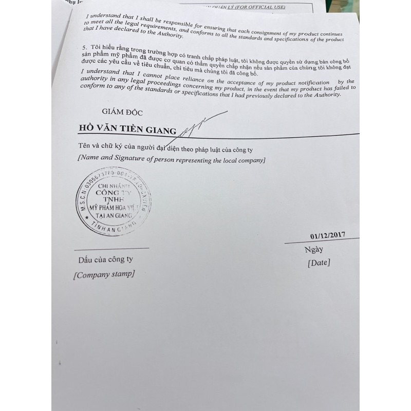 Kem dưỡng trắng da VICTORY hoa việt 15g