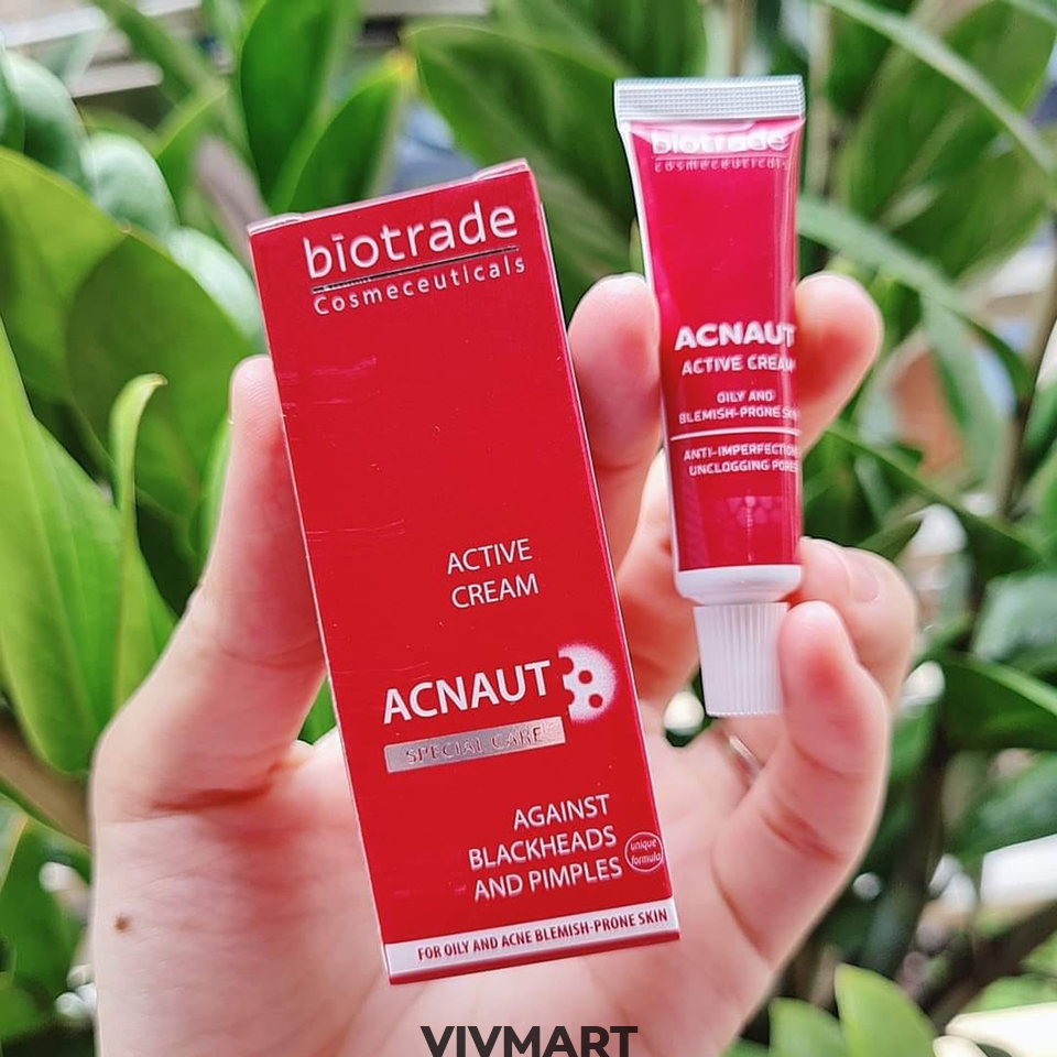 Mangtaybaby - Kem bôi Mụn Hoạt Tính Biotrade Acnaut Active Cream