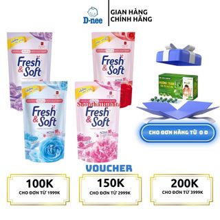 Nước xả vải fresh&soft thái lan 500ml/ túi